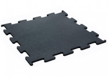 15mm Black Interlocking Flooring (100cm x 100cm)