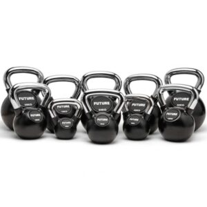 4-32kg Premium Rubber Coated Kettlebell Set