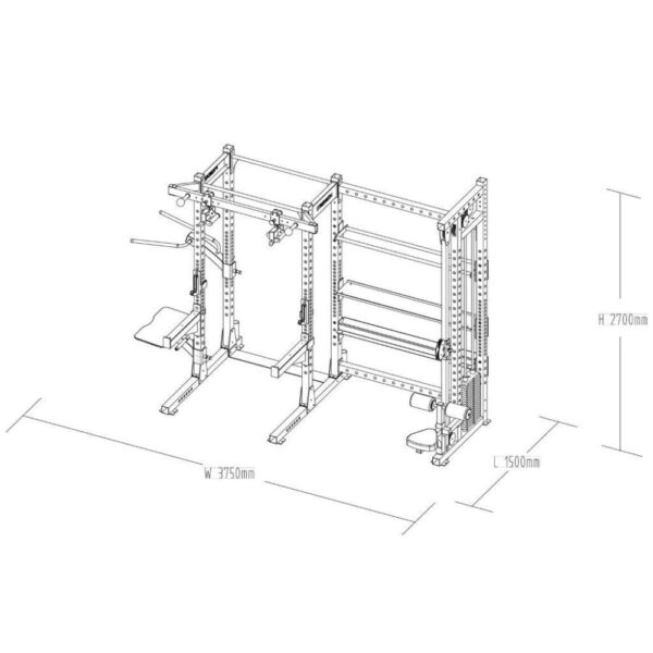 Pro Series Personal Training System Gym Machine - Image 2