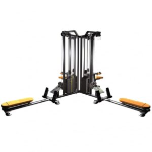 R2 Independent Lat Pulldown & Low Row (4 Stack Multi-Station) Gym Machine