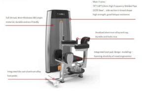 Side Turning Gym Machine,