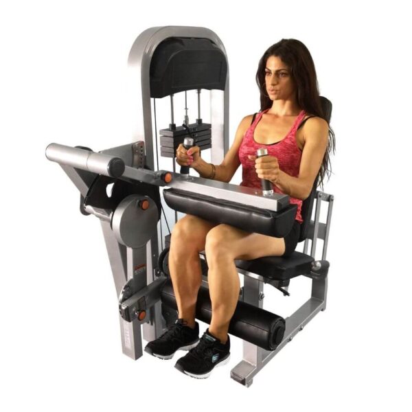 seated leg curl gym machine